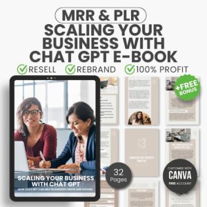 Mrr Ebook Scaling Your Business with Chatgpt.