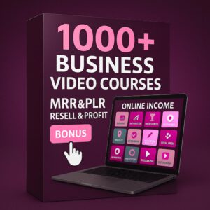 1000+ Business Courses Bundle PLR MRR .