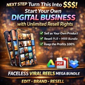 250,000+ Viral Reels Mega Bundle (PLR/MRR) | Faceless Reels Content.
