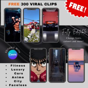 Male Fitness Reels: 660+ Bundle with Master Resell Rights.(plr_mrr).