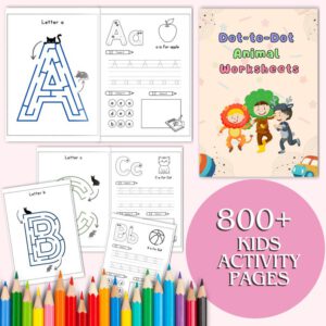 Kids Activity Pages Bundle(plr_mrr).