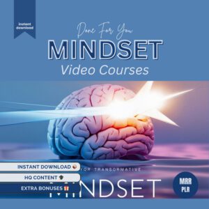 70+ Mindset Plr Video Courses plr Bundle With Resell Rights.