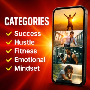 5000+ Motivational Reels PLR MRR.