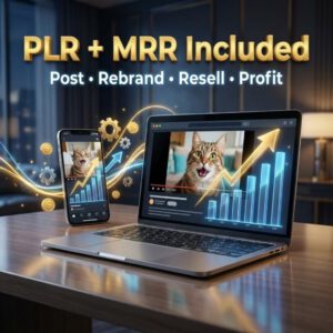 2200+ Funny AI & VideosViral Cat Reels Bundle.(PLR MRR Digital Download).