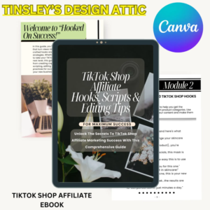 TikTok Shop Affiliate Hooks and Scripts | Monetize TikTok.(PLR_MRR).