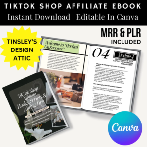 TikTok Shop Affiliate Hooks and Scripts | Monetize TikTok.(PLR_MRR).