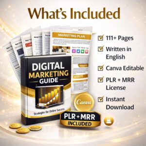 Make Money Online Ebook PLR MRR English.