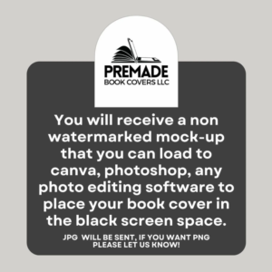 Mystery eBook Mockup, Thriller eBook Cover.(MRR_PLR).