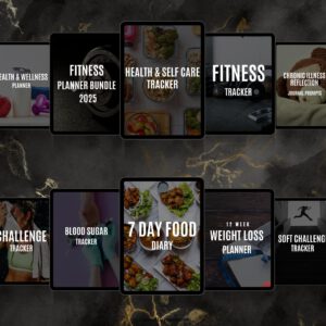 Fitness Planners PLR MRR Bundle Resell Rights.(MRR_PLR).